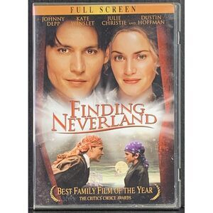 Finding Neverland (DVD, 2005, Full‎ Frame) Johnny Depp, Kate Winslet